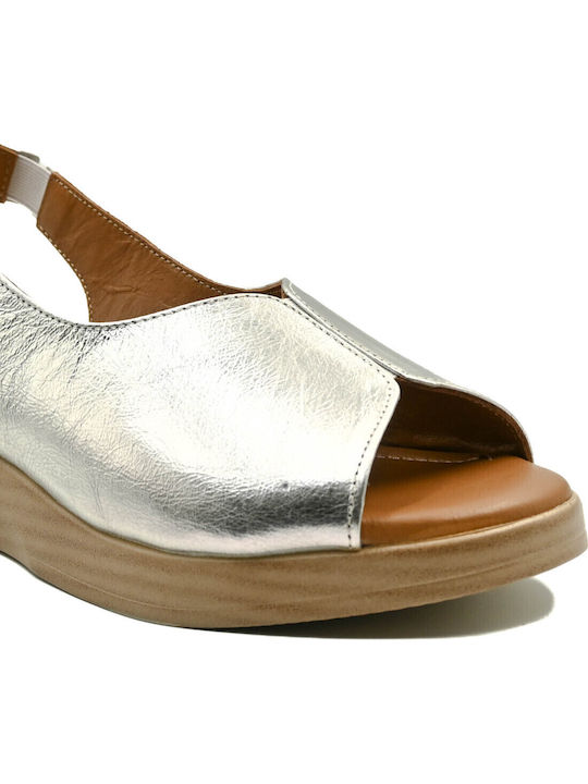 Anatomic Summer Women's Silver Platforms