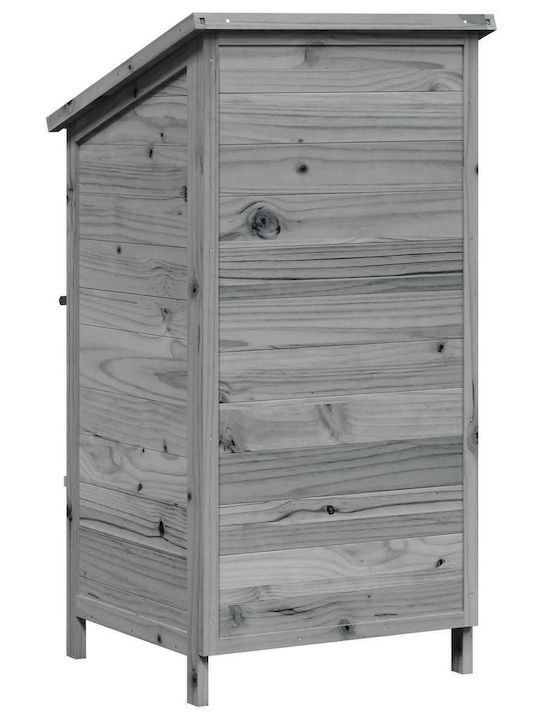 Wooden Garden Shed M0.59xW0.56xH1.135m