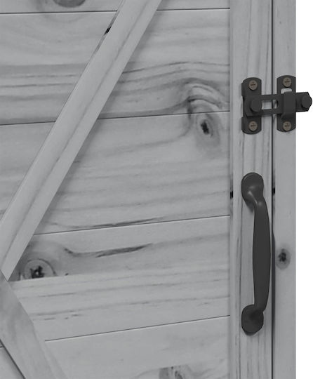 Wooden Garden Shed M0.595xP0.56xH1.135m