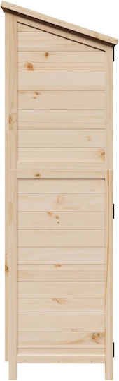 Wooden Garden Shed L1.065xW0.56xH1.76m