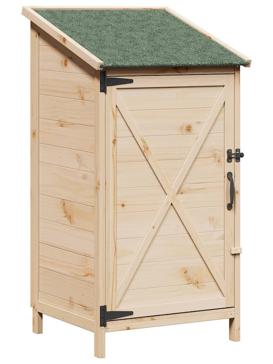 Wooden Garden Shed M0.595xP0.56xH1.135m