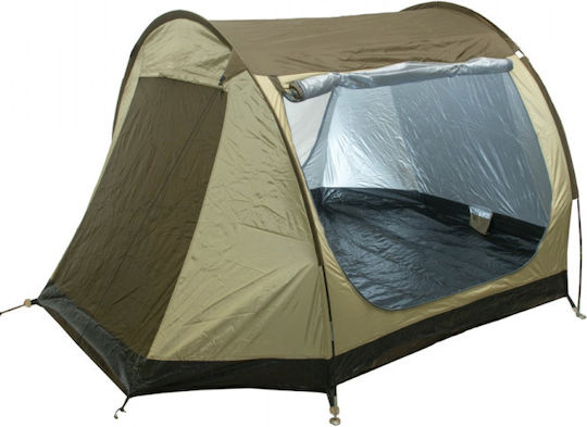 Campus Summer Camping Tent Tunnel Beige For 3 People 260x180x135cm
