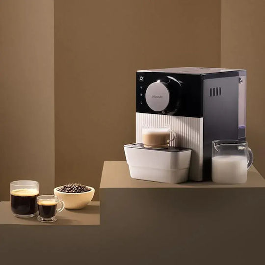 Cecotec Cremmaet Espressor Automat 1350W Presiune 19bar cu Râșniță Negru