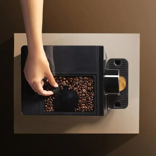 Cecotec Cremmaet Espressor Automat 1350W Presiune 19bar cu Râșniță Negru