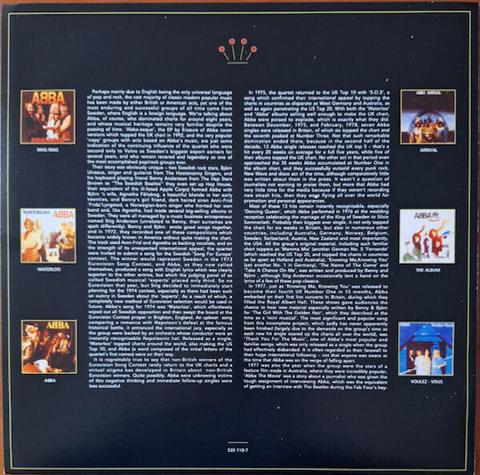 Abba Gold Greatest Hits Vinyl