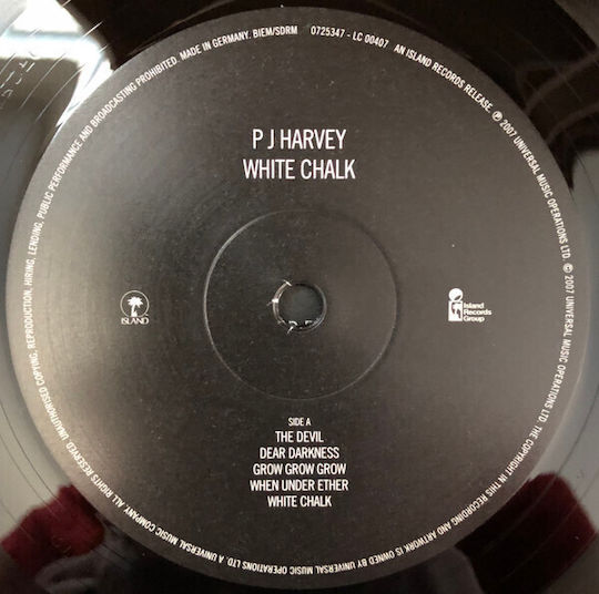 P J Harvey* White Chalk Vinyl