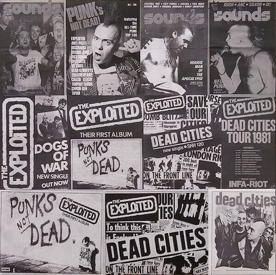 Exploited Punks Not Dead Vinyl