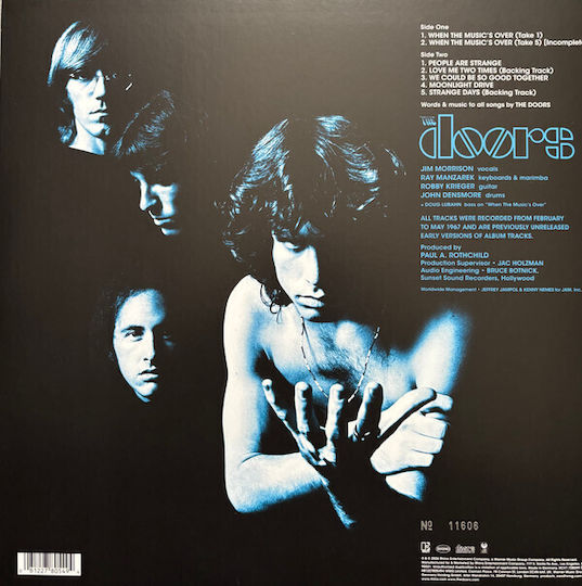 Doors Strange Days 1967 A Work In Progress Part 2 Vinyl