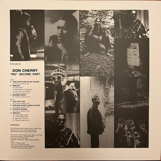 Don Cherry Mu Second Part Vinyl
