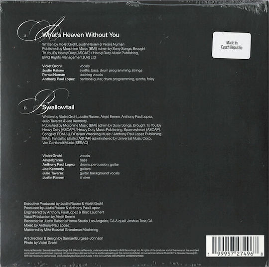 Violet Grohl What's Heaven Without You Vinyl