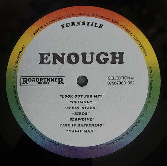 Turnstile 2 Never Enough Vinyl