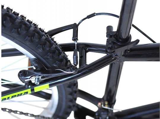 Alpina 21t/s 26 Zoll Schwarzes Mountainbike mit Geschwindigkeiten