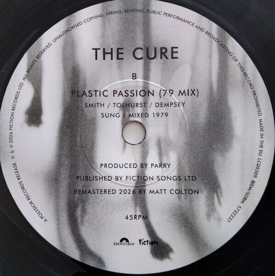 Cure Boys Don't Cry 86 Mix Vinyl