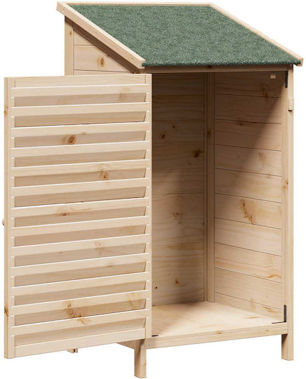 Wooden Garden Shed M0.59xP0.56xH1.135m