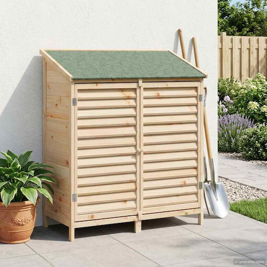 Wooden Garden Shed M1.06xW0.56xH1.135m