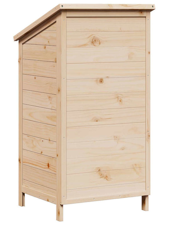 Wooden Garden Shed M0.59xP0.56xH1.135m