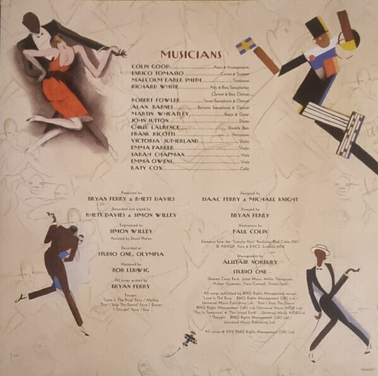 Bryan Ferry Orchestra Jazz Age Vinyl