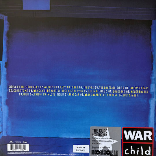 Cure Acoustic Hits Vinyl