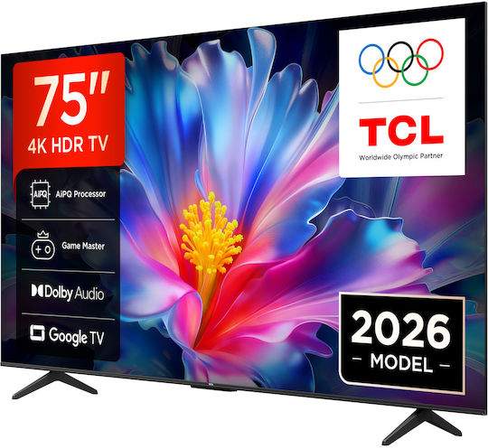 TCL Smart Τηλεόραση 75" 4K UHD LED P6L HDR (2026) 75P6L