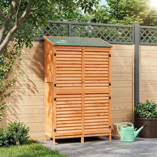 Wooden Garden Shed M1.06xW0.56xH1.765m