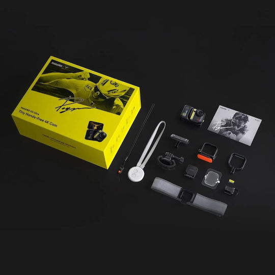 Insta360 GO Ultra Action Camera 4K Ultra HD Underwater Tadej Pogačar Edition with 2.5" Touch Screen and Wi-Fi Midnight Black