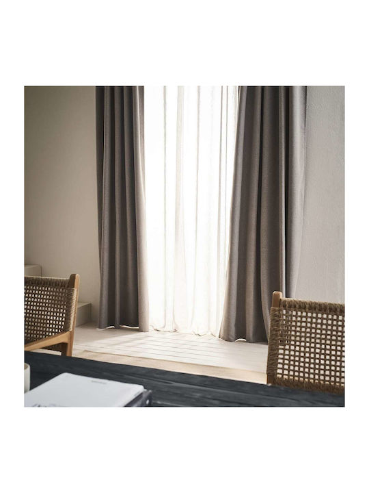 Ύφασμα Κουρτίνας Επί Μέτρου 280cm Gofis Home Nap Warm Beige 129