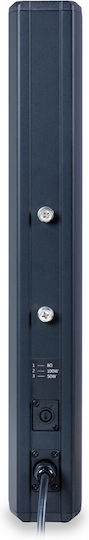 Helvia Παθητικό Επιτοίχιο Ηχείο 100W (Τεμάχιο) Μαύρο