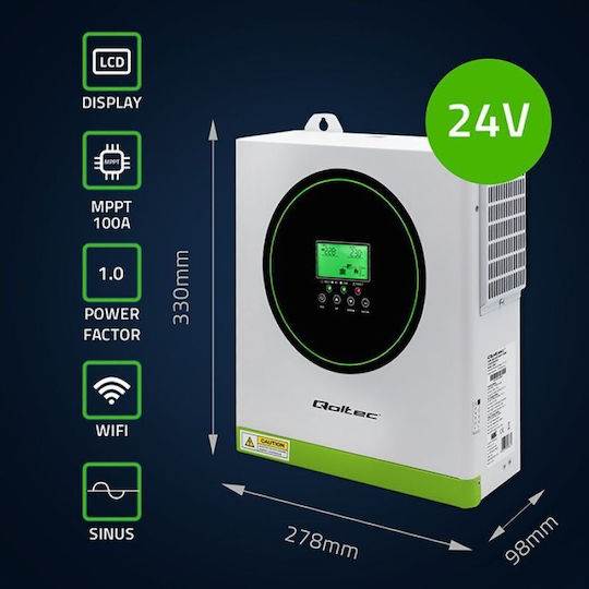 Qoltec Invertor Off-Grid Putere 3500W 53864