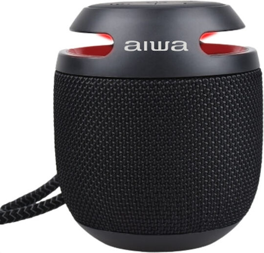 Aiwa BST-100BK Ηχείο Bluetooth 5W με Διάρκεια Μπαταρίας έως 8 ώρες Μαύρο