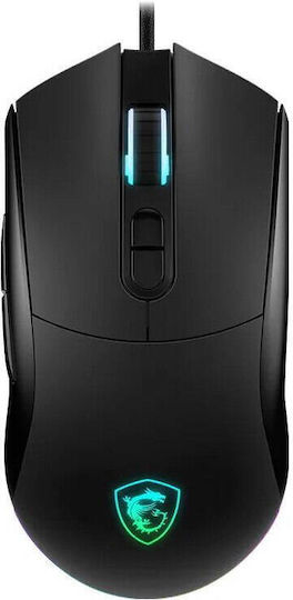 MSI Forge GM320 RGB Gaming Mouse Black