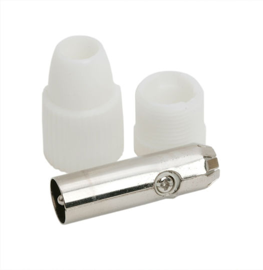 Set 10 Prize Masculine Coaxial Tv Conector Standard Pentru Cablu Coaxial