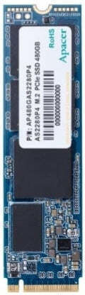 Apacer AS2280P4 SSD 512GB τύπου M.2 με σύνδεση PCI Express 3.0 AP512GAS2280P4-1