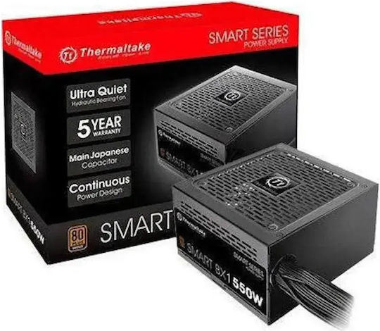 Thermaltake smart BX1 S E 550W Μαύρο Τροφοδοτικό Υπολογιστή Full Wired 80 Plus Bronze