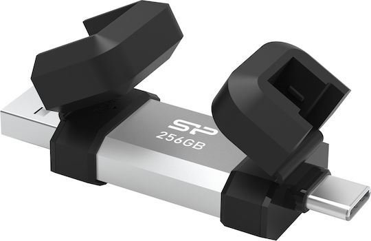 Silicon Power C51 256GB USB 2.0 Stick Silver