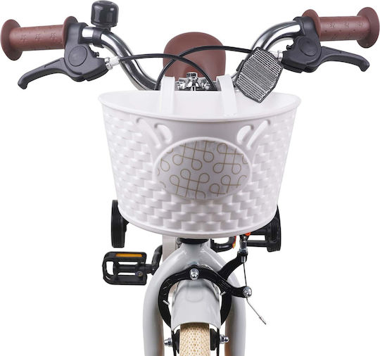 vidaXL Bicicletă Copii 14" BMX Gri