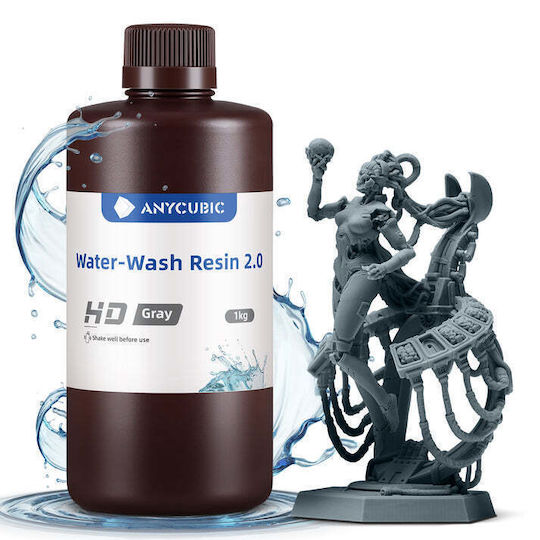 Anycubic Resin for 3D Printer Gray 1kg SSX2HG-101A