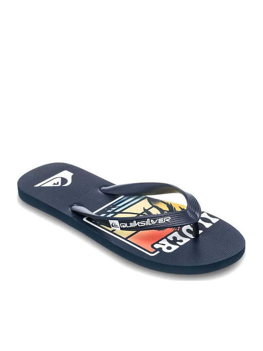 Java Art Men's Flip Flops Blue