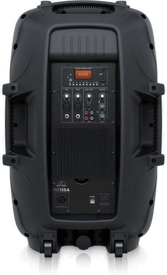 Behringer PK115A Active Speaker PA 800W with Woofer 15" 48.5x40x74cm.