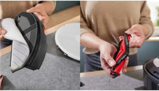 Bosch Spotless Прахосмукачка Робот с Лазерно Картографиране и Всмукателна Мощност 11000Pa Бяла