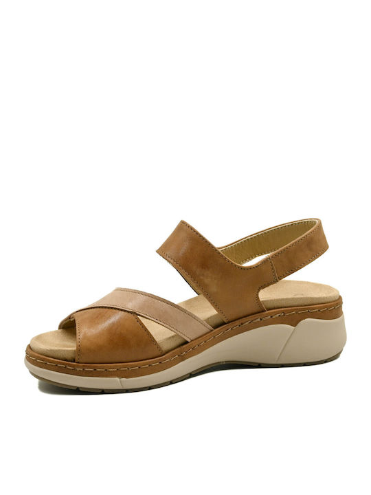 Leather Women's Anatomic Brown Sandals