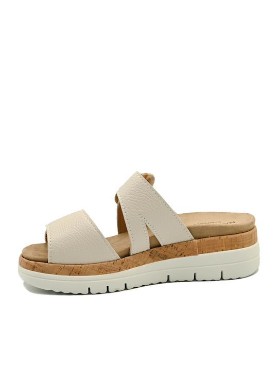 Anatomic Summer Women's Platform Slippers Beige