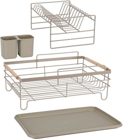 Elitehoff Metallisches Beiges Spülbeckenablauf 43x32.5x27.5cm