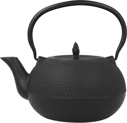 Cast Iron Teapot 850ml Filter Warmer 2489