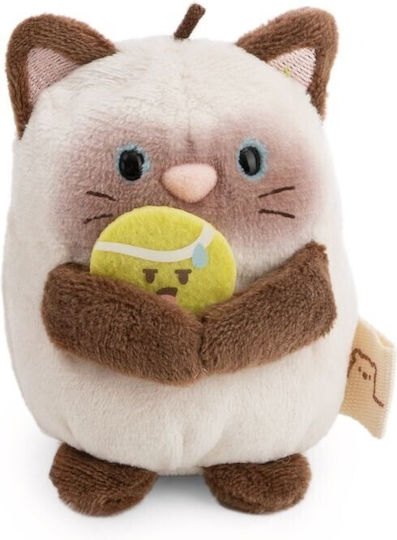 Plush Mymochi 8cm Cat Siamy Tennis Outfit Gift Box W4 Nici #62903