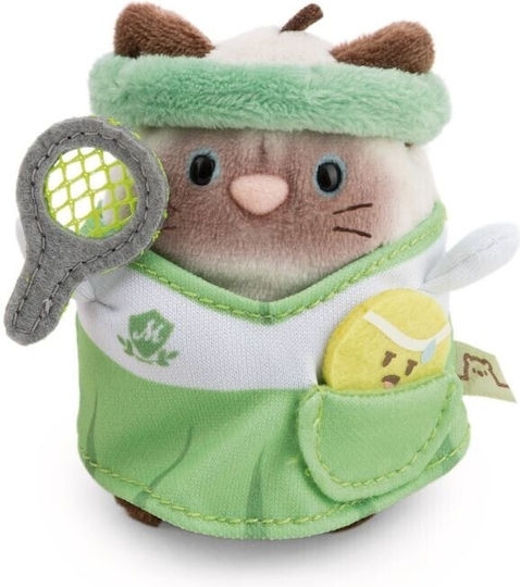 Plush Mymochi 8cm Cat Siamy Tennis Outfit Gift Box W4 Nici #62903