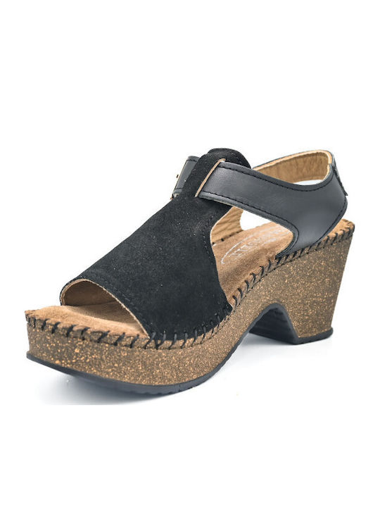 Leather Anatomic Orange Sandals