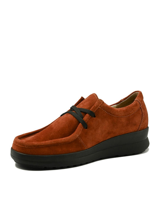 Women's Moccasins In Red Colour