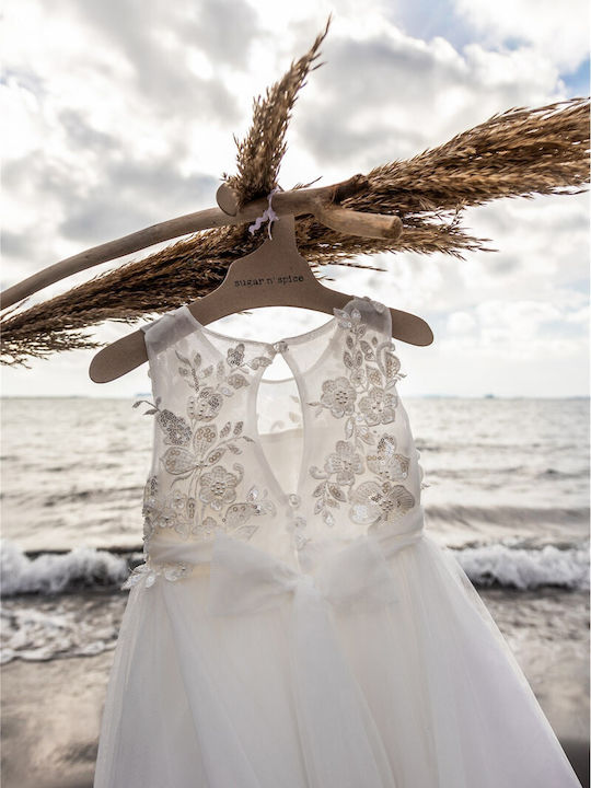 Sugar N Spice White Baptism Dress