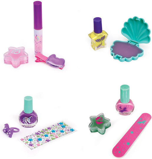 HappiHobbi Born to Sparkle Σετ Ομορφιάς Lips & Nails