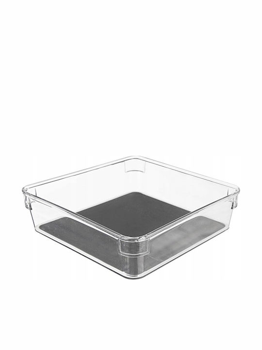 Orion Drawer Organizer Container Grey 16 X 16 X 4.5 Cm Orion Non-slip